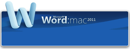 Microsoft Word 2011 for Mac Splash Screen (2011)